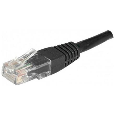 Patch Rj45 Cat. 5e U / utp Black 3m Cavo Di Rete Cat5e U / utp [ utp] Nero (patch Cord Rj45 Cat. 5e U / utp Black- 3 M Copper / aluminium)  - Foto 1