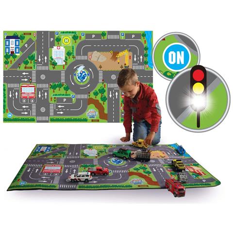 Tappetino da Gioco per Bambini con Semafori a LED 72x120 cm - Foto 3
