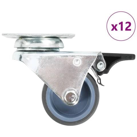 Ruote Girevoli Gemellate 12 pz 50 mm - Foto 1