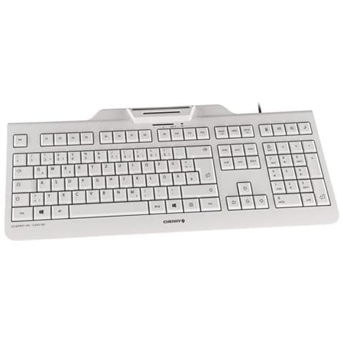 Tastiera USB JK-A0100BE-0  (Layout Belga) Colore Bianco - Foto 5
