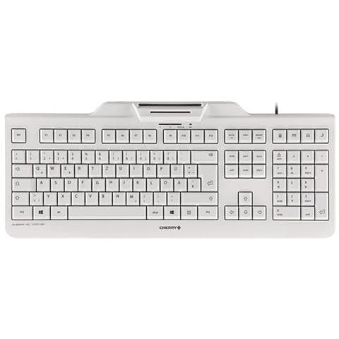 Tastiera USB JK-A0100BE-0  (Layout Belga) Colore Bianco - Foto 2