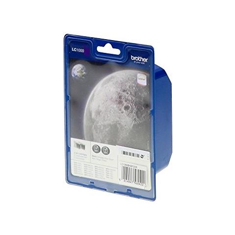 LC-1000BK, 2-pack, Nero, Nero, 500 Pagine, 10 - 70%, 10 - 35 C, 15 - 35 C - Foto 1