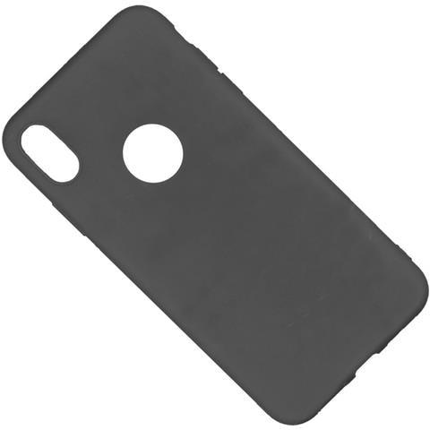 Custodia Tpu Silicone Cover Soft-case Per Apple Iphone Xs Max Black - Foto 1