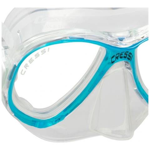 Perla Maschera Junior Trasparente Trasparente / acquamarina - Foto 3