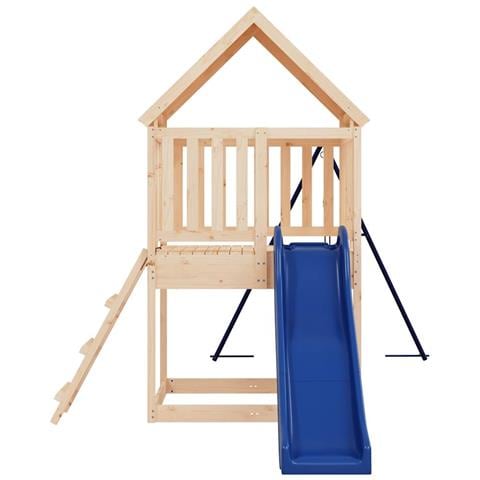 Set da Gioco da Esterno in Legno Massello di Pino - Foto 10