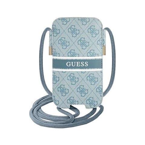 Pu 4g Printed Stripe Pouch L - Blue (guphl4gdbl) - Foto 1