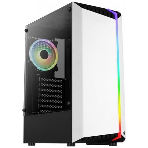 Case Bionico GWTV2 Midi Tower Micro-ATX / Mini-ITX 2 Porte 2x USB 3.0, 1xUSB 2.0, Colore Bianco - Foto 5