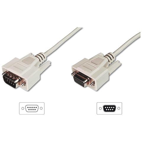 Digitus Prolunga trasferimento dati, D-Sub9/M - D-Sub9/F - Foto 1