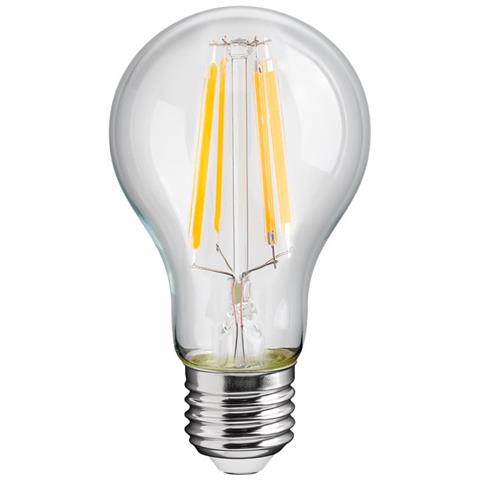 Lampadina Led E27 Bianco Caldo 11w Trasparente Con Filamento, Classe D - Foto 1