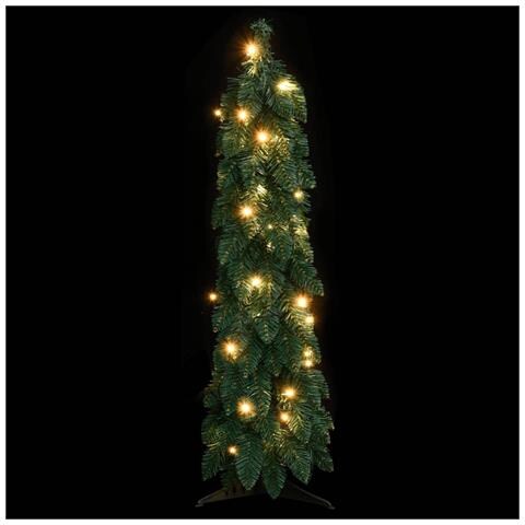Albero Di Natale Artificiale Preilluminato Con 30 Led 60 Cm - Foto 2