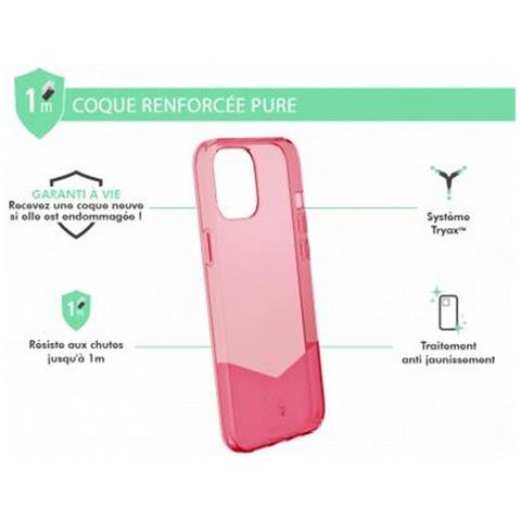 Cover Rinforzata Per Iphone 12 Pro Max Pure, Trasparente - Foto 2