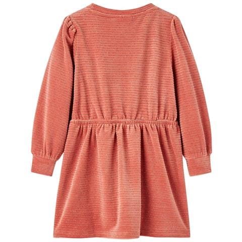 Abito Da Bambina A Maniche Lunghe Rosa Medio 92 - Foto 2