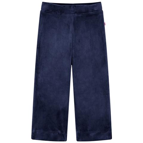 Pantaloni Da Bambino In Velluto Blu Scuro 140 - Foto 1