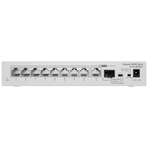 Cloudengine S110-8p2st Supporto Power Over Ethernet (poe) Grigio - Foto 1