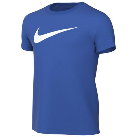 T-Shirt Youth Swoosh Cw6941-463 Bambino Taglia Xs Colore Azzurro - Foto 1