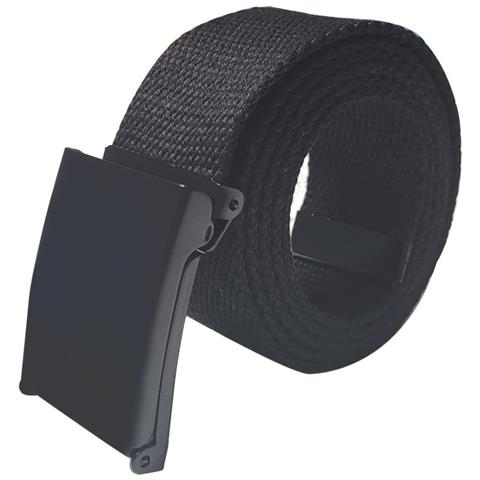 Cintura In Tela, Cintura Semplice In Tinta Unita Black - Foto 1