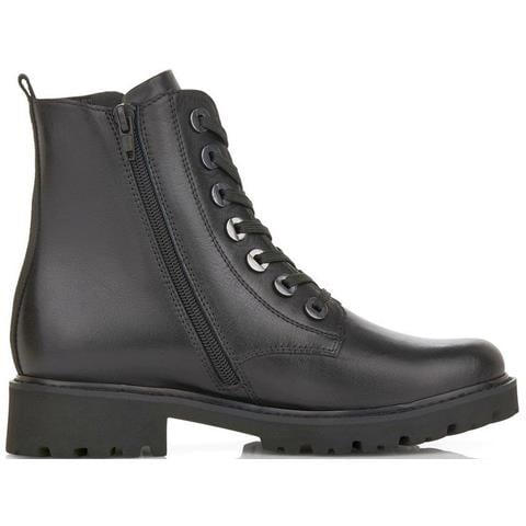 Black Casual Closed Booties Stivaletti Pelle Scarpe Donna Nero Eu 41, D8671-01 - Foto 3