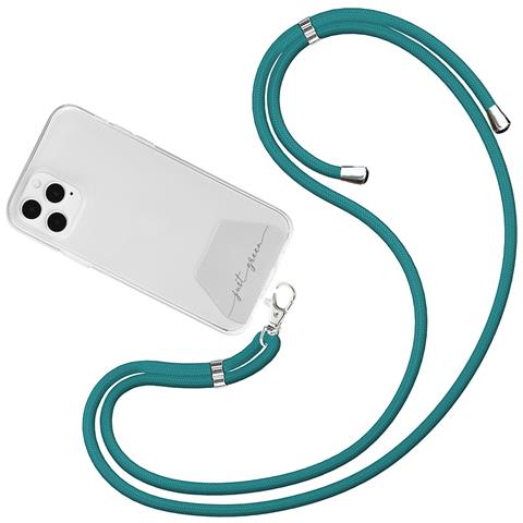 Tracolla Universale Rimovibile Per Telefono Con Sistema Di Montaggio A Conchiglia, Blu - Foto 1