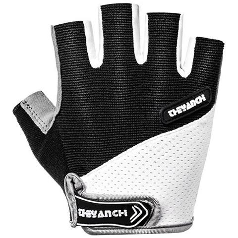 Guanti Da Ciclismo, Guanti Traspiranti A Mezze Dita Per Fitness, Sollevamento Pesi, Ciclismo Black Xl - Foto 1