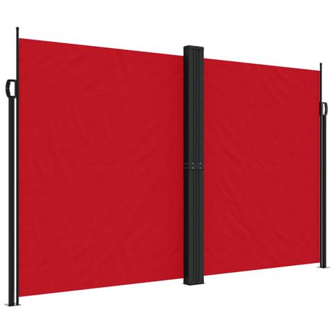 Tenda Da Sole Laterale Retrattile Rossa 200x1200 Cm - Foto 2