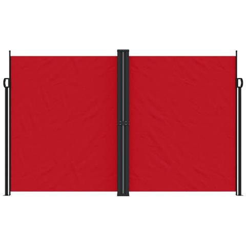 Tenda Da Sole Laterale Retrattile Rossa 200x1200 Cm - Foto 3