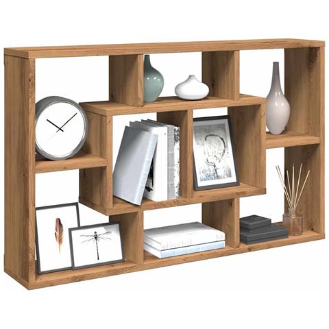 Mensola A Muro Rovere 85x16x52,5 Cm In Legno Multistrato - Foto 1