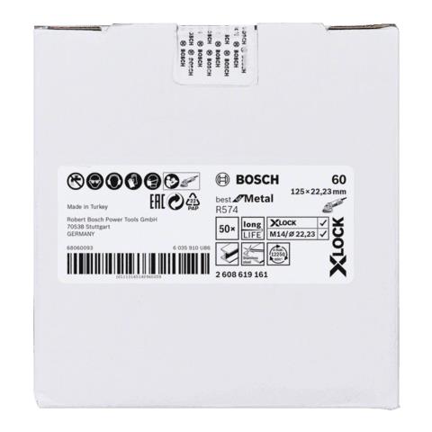 Bosch 2 608 619 161 Accessorio Per Smerigliatrice Disco Abrasivo - Foto 2