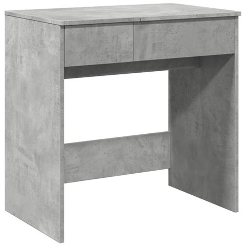 Toeletta Con Specchio Grigio Cemento 73x46,5x120 Cm - Foto 1