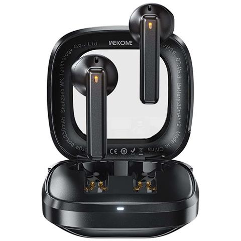 Cuffie Tws Bluetooth 5.3 Senza Fili Con Custodia Di Ricarica Autonomia 5h, Nero - Foto 1