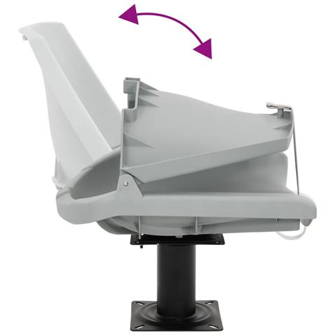 Sedile per Barca con Supporto Girevole 360° - Foto 9