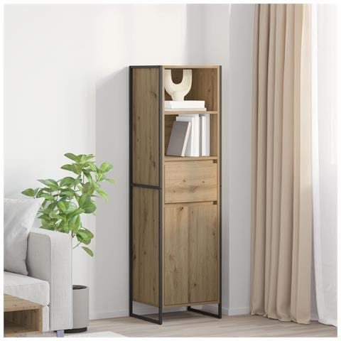 Armadio per Libri Rovere Artigianale 43 x 36 x 150.5 cm - Foto 2