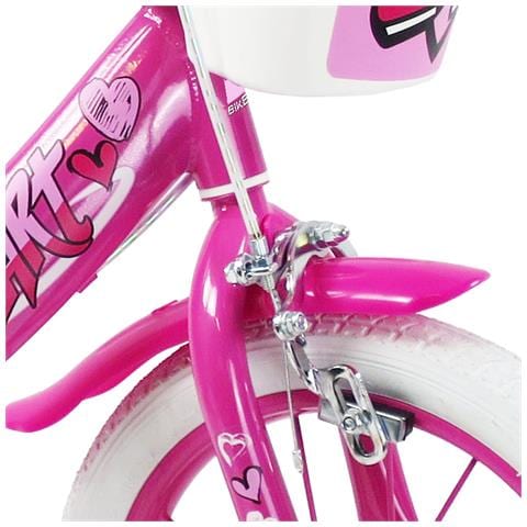 Sch Heart 14'' - Bicicletta Per Bambine (4-6 Anni), Ruote 14'', Telaio Acciaio, Con Accessori - Colore Rosa - Foto 6