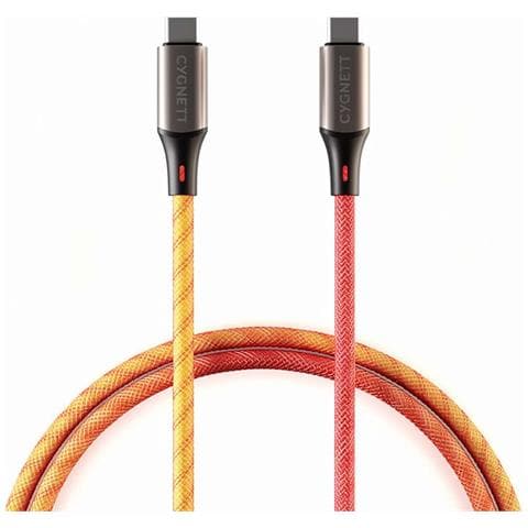 Cavo Usb-c Luminoso Da 1,2 M Per Ricarica Rapida Da 60 W E Trasferimento A 480 Mbps, Multicolore - Foto 2
