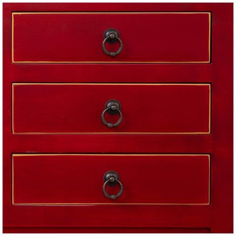 Mobile Da Ingresso In Legno Con 6 Cassetti 63x26x82h Cm - Foto 7