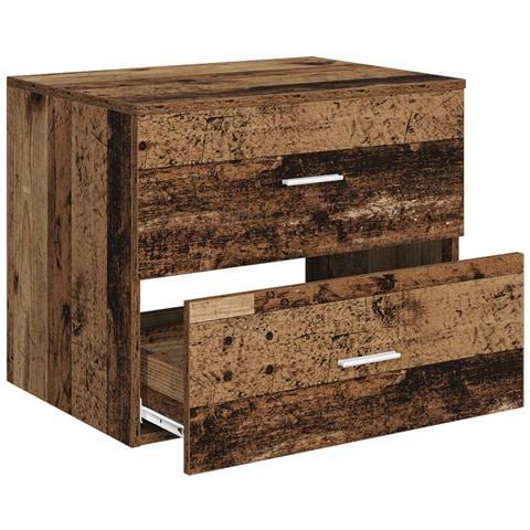 Mobile da Bagno da Muro Legno antico 62,5 x 44,5 x 50 cm - Foto 2