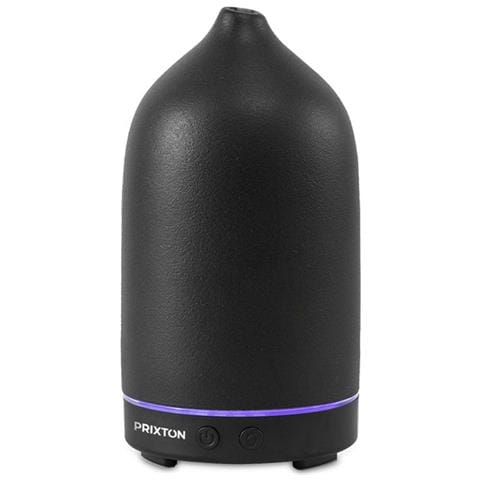Umidificatore Zen 100 ml, Diffusore di Aromi con Oli Essenziali, 5 Modalità di Nebulizzazione, Silenzioso 35 dB, Luce LED 7 Colori, Telecomando e USB C, Nero - Foto 1