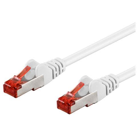 ICOC LS6-005WH - Cavo di rete Patch in rame Cat. 6 Bianco SFTP 0,5 m - Foto 1