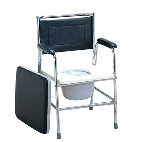 Seduta Comoda Nera e Argento Acciaio e Plastica 43 cm GIM27701 - Foto 1