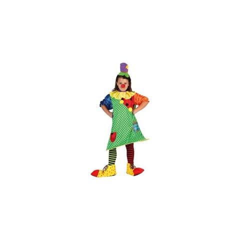 costume da pagliaccio bambina t1 3-4 anni - Foto 1