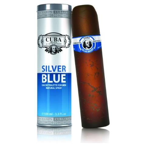 Silver Blue Eau De Toilette Spray 100ml - Foto 1