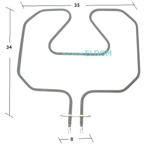Resistenza Forno Rex- Originale 3570338040 - Foto 1