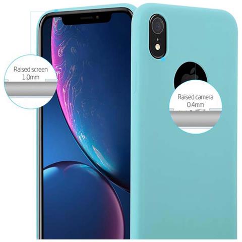 Cadorabo Custodia Compatibile Con Apple Iphone Xr In Candy Blu - Coperchio Protettivo In Silicone Tpu Flessibile - Foto 11
