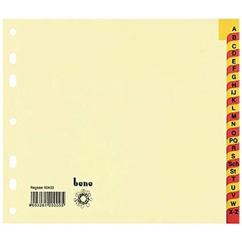 93403 Alphabetic Tab Index Cartone Beige Intercalare - Foto 1