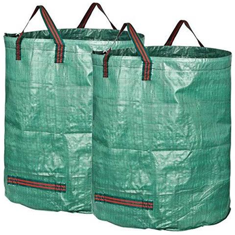 Confezione Di 2 Grandi 500l Professionali Sacchetti Dei Rifiuti Giardino In Pi (h86 Cm D86 Cm) - Foto 1