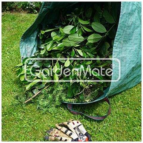 Confezione Di 2 Grandi 500l Professionali Sacchetti Dei Rifiuti Giardino In Pi (h86 Cm D86 Cm) - Foto 4