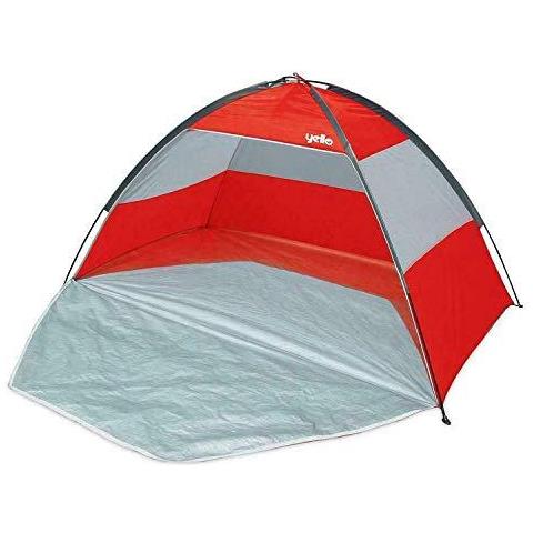 Upf40 Family Beach Riparo Della Tenda Rossa O Blu - Foto 1