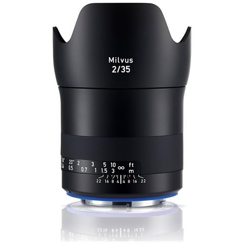 Milvus 2/35, Ampio, SLR, 9/7, Canon EF, Canon, Nero - Foto 1