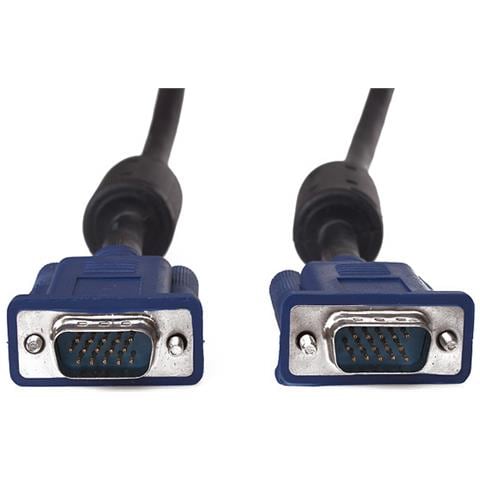 VGA / VGA M / M 3m 3m VGA (D-Sub) VGA (D-Sub) Nero cavo VGA - Foto 2