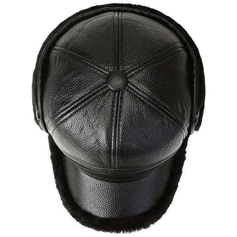 Cappello Invernale Con Paraorecchie A Tesa Grigio - Foto 2