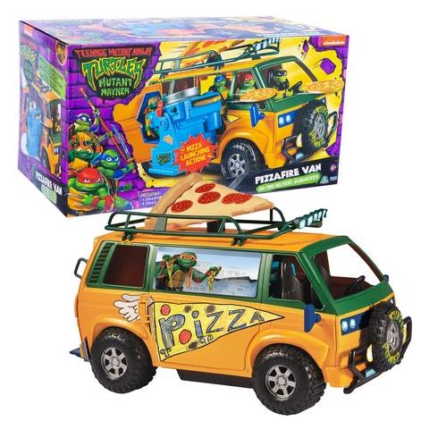 Playset Giochi Preziosi Tu804000 Ninja Turtles Pizza Van Assortito - Foto 1